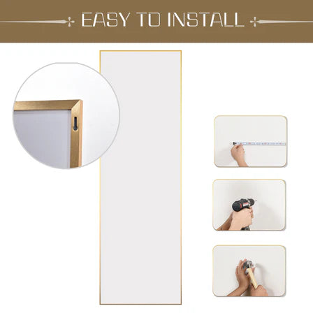 Full Length Rectangle Mirror Wall Mounted Mirror