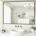 Rectangular Aluminum Frame Mirror - Premium Quality
